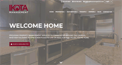 Desktop Screenshot of ikotamanagement.com
