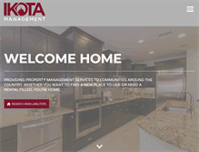 Tablet Screenshot of ikotamanagement.com